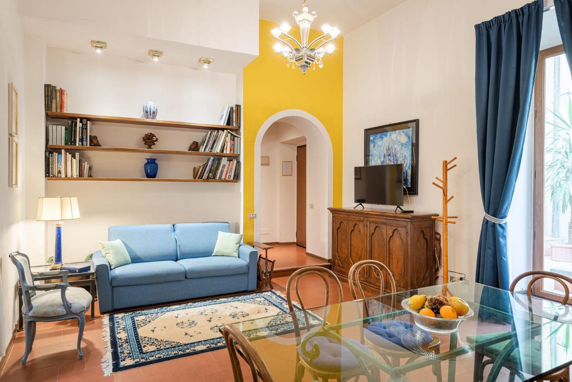Signoria Apartment With Patio Firenze Bagian luar foto